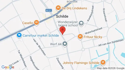 Apartments for rent i Schilde - kort over placeringen