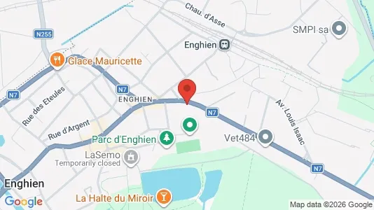 Apartments for rent i Edingen - kort over placeringen
