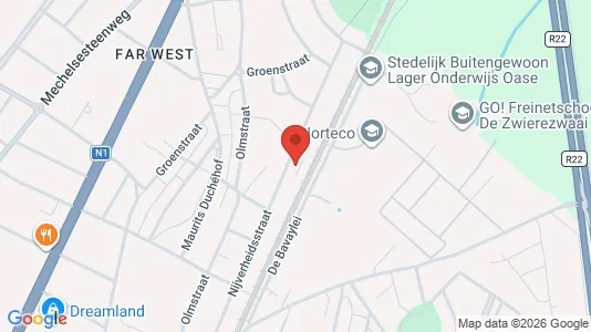 Apartments for rent i Vilvoorde - kort over placeringen