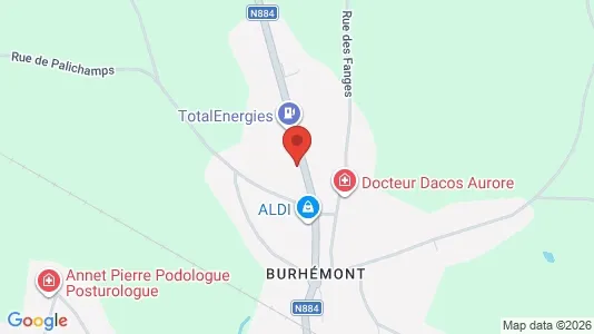 Apartments for rent i Bertrix - kort over placeringen
