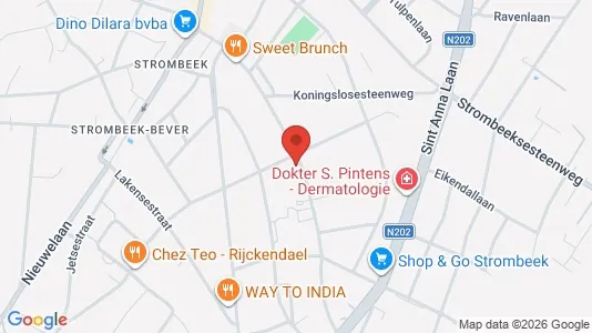 Apartments for rent i Grimbergen - kort over placeringen