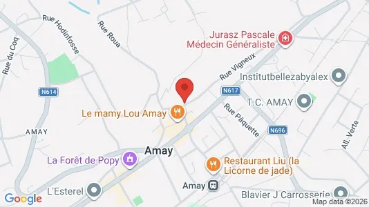 Apartments for rent i Amay - kort over placeringen