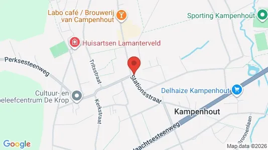 Apartments for rent i Kampenhout - kort over placeringen