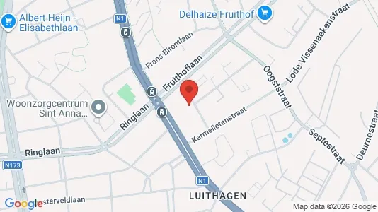 Apartments for rent i Antwerp Berchem - kort over placeringen