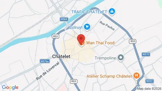 Apartments for rent i Châtelet - kort over placeringen
