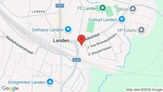 Apartments for rent i Landen - kort over placeringen