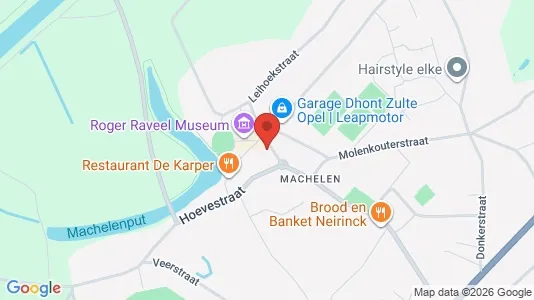 Apartments for rent i Zulte - kort over placeringen