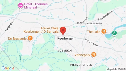 Houses for rent i Keerbergen - kort over placeringen
