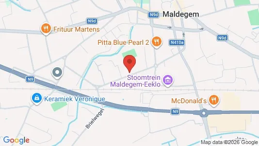 Apartments for rent i Maldegem - kort over placeringen