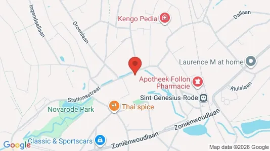 Apartments for rent i Sint-Genesius-Rode - kort over placeringen