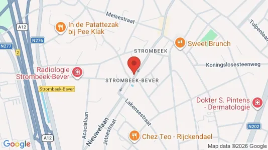 Apartments for rent i Grimbergen - kort over placeringen