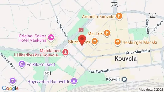 Apartments for rent i Kouvola - kort over placeringen