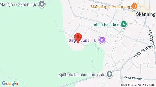 Apartments for rent i Mjölby - kort over placeringen