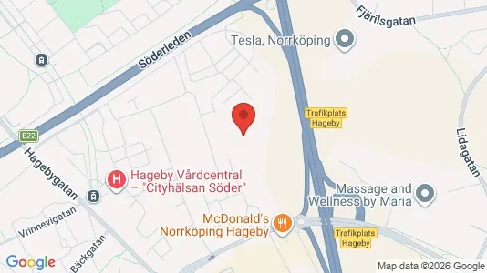 Apartments for rent i Norrköping - kort over placeringen