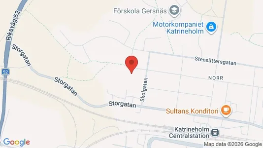 Apartments for rent i Katrineholm - kort over placeringen