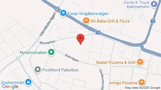 Apartments for rent i Katrineholm - kort over placeringen
