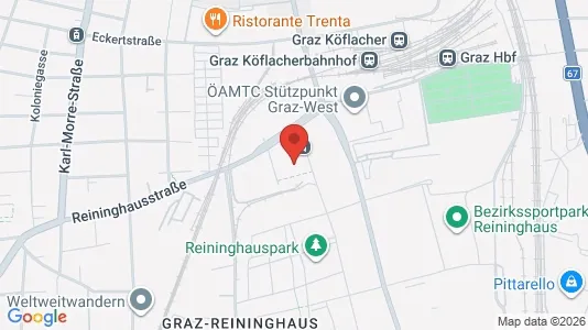 Apartments for rent i Graz - kort over placeringen