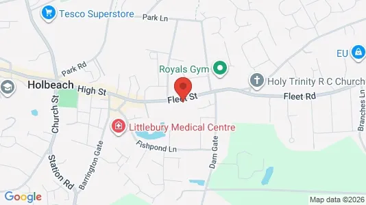 Apartments for rent i Spalding - Lincolnshire - kort over placeringen