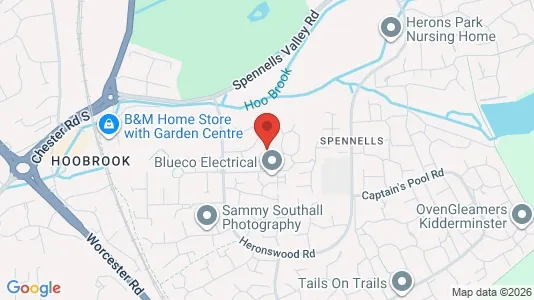 Apartments for rent i Kidderminster - Worcestershire - kort over placeringen