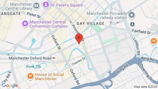 Apartments for rent i Manchester - Lancashire - kort over placeringen