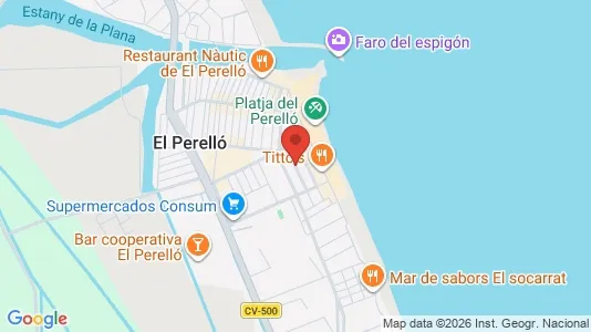 Apartments for rent i Sueca - kort over placeringen
