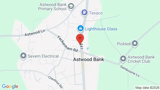 Apartments for rent i Redditch - Worcestershire - kort over placeringen