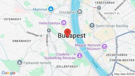 Apartments for rent i Budapest Várkerület - kort over placeringen
