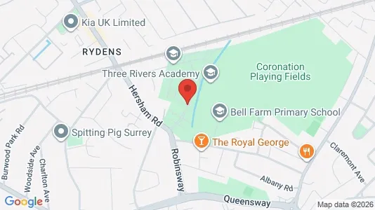 Apartments for rent i Walton-on-Thames - Surrey - kort over placeringen