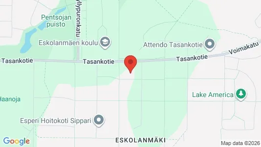 Apartments for rent i Kouvola - kort over placeringen
