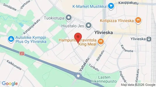 Apartments for rent i Ylivieska - kort over placeringen