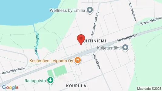 Apartments for rent i Lappeenranta - kort over placeringen