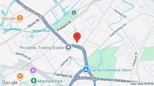 Apartments for rent i Manchester - Lancashire - kort over placeringen
