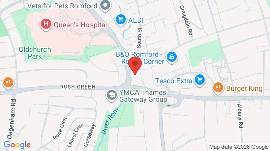 Apartments for rent i Romford - Essex - kort over placeringen
