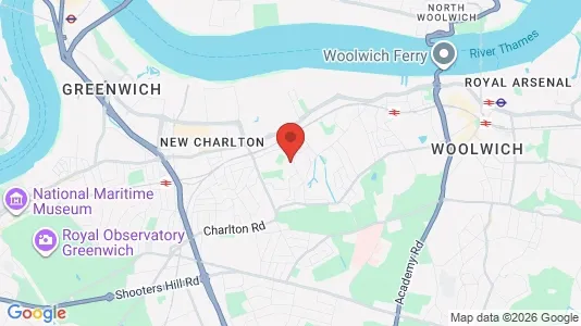 Apartments for rent i London SE7 - kort over placeringen