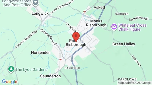 Apartments for rent i Princes Risborough - Buckinghamshire - kort over placeringen