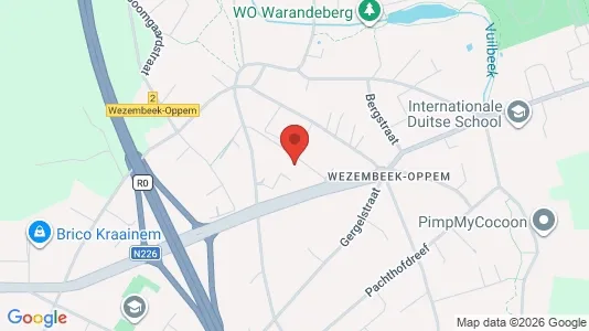 Apartments for rent i Wezembeek-Oppem - kort over placeringen