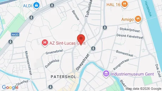 Apartments for rent i Stad Gent - kort over placeringen