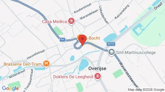 Apartments for rent i Overijse - kort over placeringen