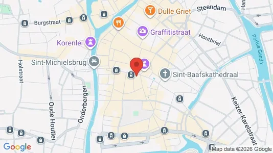 Apartments for rent i Stad Gent - kort over placeringen