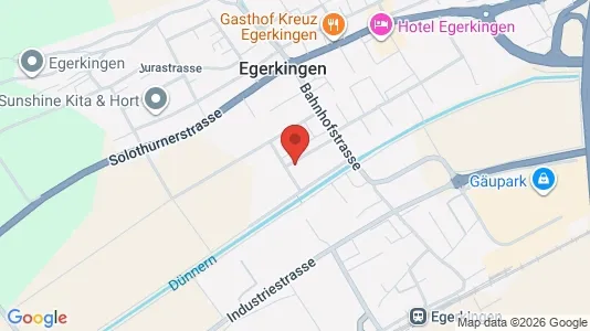 Apartments for rent i Gäu - kort over placeringen