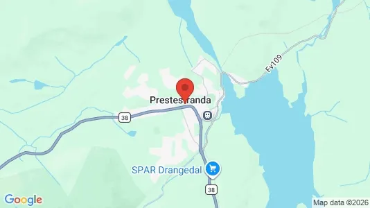 Houses for rent i Drangedal - kort over placeringen