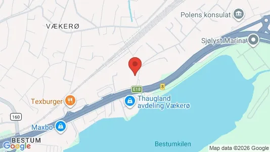 Apartments for rent i Oslo Ullern - kort over placeringen