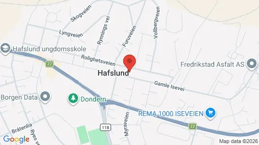 Apartments for rent i Sarpsborg - kort over placeringen
