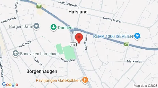 Rooms for rent i Sarpsborg - kort over placeringen