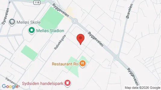 Apartments for rent i Moss - kort over placeringen