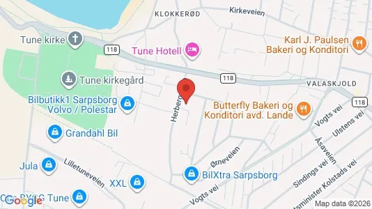 Apartments for rent i Sarpsborg - kort over placeringen