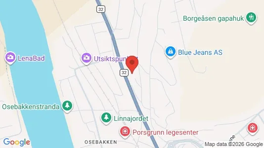 Apartments for rent i Porsgrunn - kort over placeringen