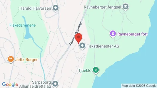 Rooms for rent i Sarpsborg - kort over placeringen