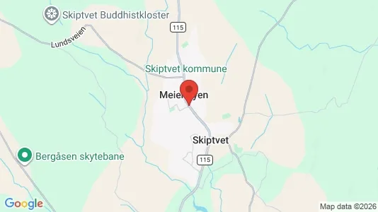 Houses for rent i Skiptvet - kort over placeringen