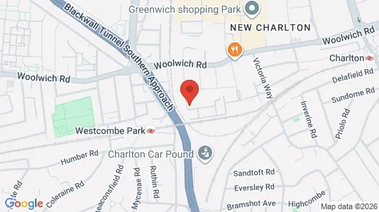 Apartments for rent i London SE7 - kort over placeringen
